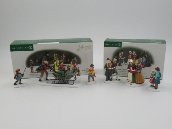 Department 56 Christmas Village Accessory Lot of (2)