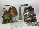 Department 56 Christmas Village Houses Lot of (2)