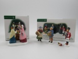 Department 56 Christmas Village Accessory Lot of (2)