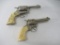 Vintage Hubley Texan Jr. Cap Gun Lot of (2)