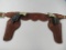 Halco-Hubley Texan Holster Set W/ Cap Guns