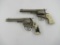 Vintage Hubley & Halco Toy Cap Gun Lot of (2)