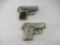 1930s Stevens 25-50 Cast Iron Cap Gun Lot of (2)