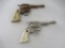 1940/1950s Hubley Western Toy Cap Gun Lot of (2)