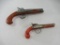 Hubley Flintlock/Flintlock Jr. Toy Gun Lot of (2)