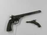 Vintage Stevens & Kilgore Toy Cap Gun Lot of (2)