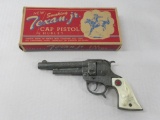 1950's Hubley Texan Jr Cap Gun W/ Box