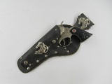 1950's Hubley Texan Jr Cap Gun & Holster Lot