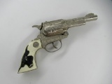 1950s Hubley Texan Jr. Toy Cap Gun W/ Box