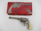 1950s National The Plainsman Toy Cap Gun W/ Box