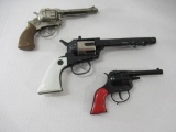 Foreign Made Vintage Cap Gun Lot (3)