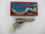 1950s Hubley Texan Toy Cap Gun W/ Box
