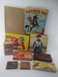 Vintage Cap Gun Box Lot (9)