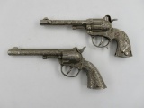 Vintage Hubley Toy Cap Gun Lot of (2)