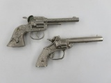 Vintage Hubley Toy Cap Gun Lot of (2)