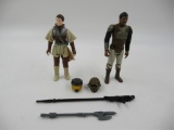 Star Wars Leia (Boushh) + Lando (Skiff) Figures