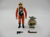 Star Wars Yoda + X-Wing Luke Figures