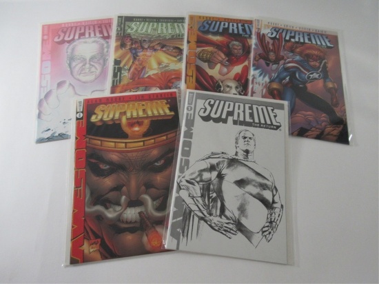 Supreme: The Return #1-6 Set (1999) Alan Moore