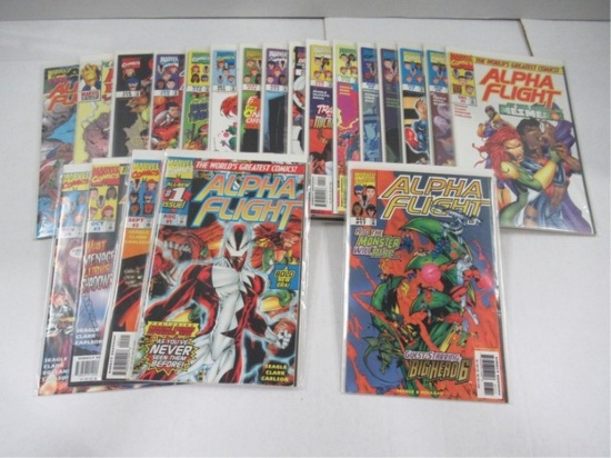 Alpha Flight #1-19 + Annual + Minus 1/Key Big Hero 6