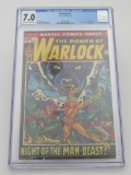 Warlock #1 CGC 7.0/Warlock Origin (1972)