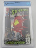 Superman #75 CBCS 5.5/Death of Superman 4th Print