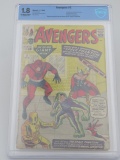 Avengers #2 CBCS 1.8/Hulk Leaves Team