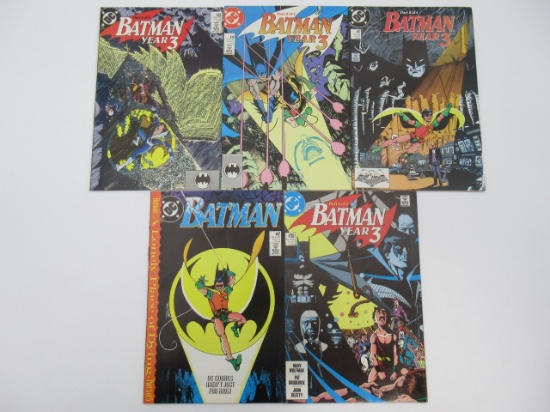 Batman #436-439+442/Year 3 + Key Tim Drake