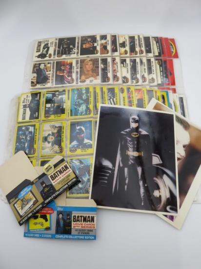 Batman 1989 Trading Card + Stickers Sets Series I