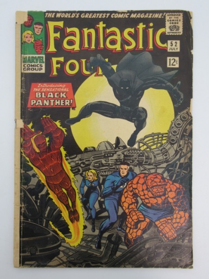 Fantastic Four #52/1st Black Panther (1966)
