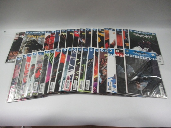 Batman Rebirth #1 + #1-15+17+Annual w/Variants