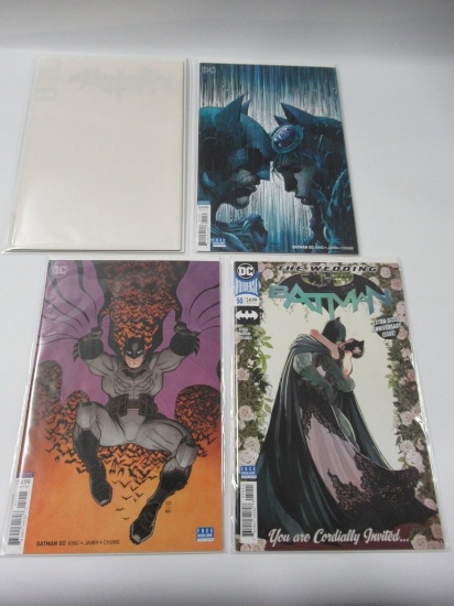 Batman #50/Wedding? Issue w/Variants