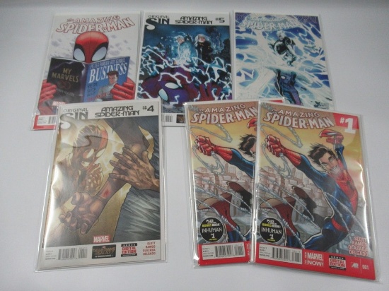 Amazing Spider-Man #1-6 + Extra #1/1st Silk!