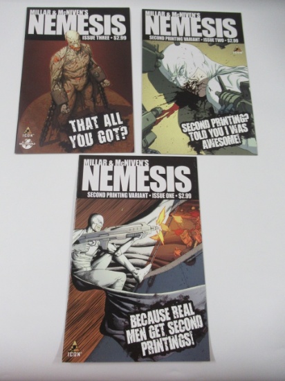 Nemesis #1-3 Mark Millar