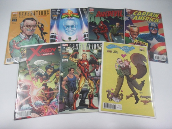 Stan Lee Box Variant Comic Lot of (7)