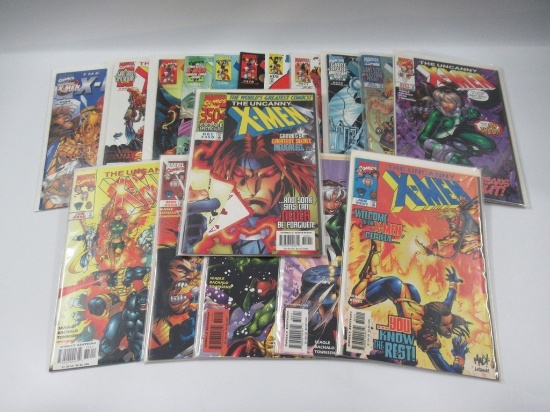 Uncanny X-Men Group of (17) #350-384