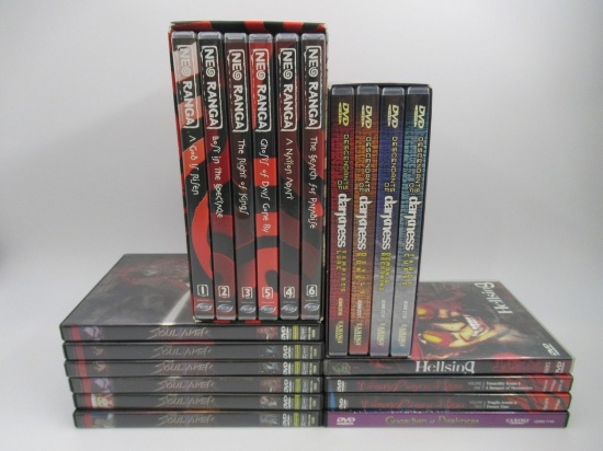 Horror Anime on DVDs (Lot of 12)