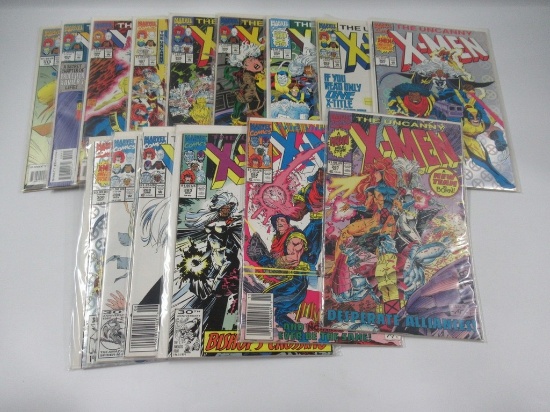 X-Men Group of (15) #281-313/1st Bishop!