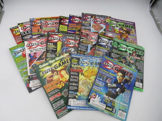 Expert Gamer Magazine Lot of (18) 2000-2001