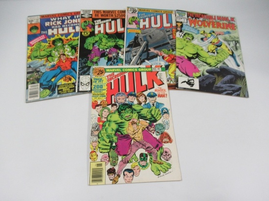 Bronze to Copper Hulk Comic Book Lot