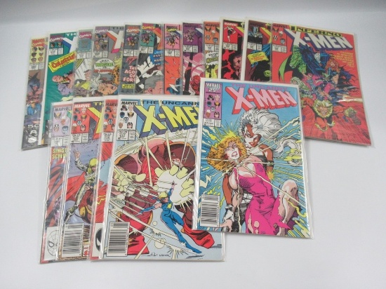 Uncanny X-Men Group of (17) #214-280/Mr. Sinister