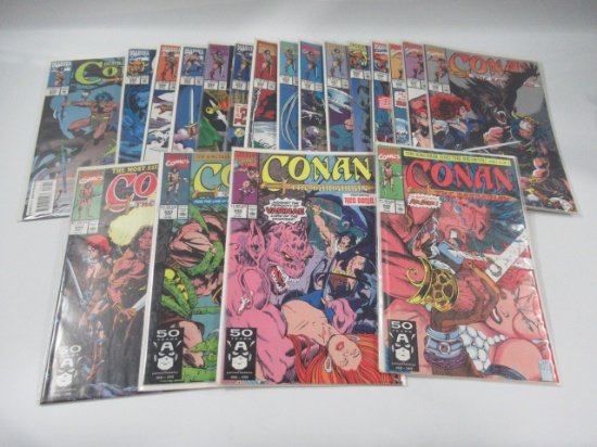 Conan The  Barbarian #242-259+272/Jim Lee Cover+Varnae
