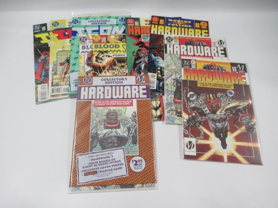 DC Milestone Comic Lot Hardware/Icon/Blood Syndicate