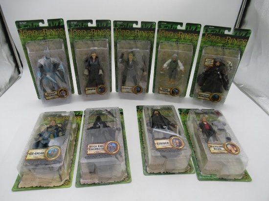 Lord of the Rings Fellowship of the Rings Figures