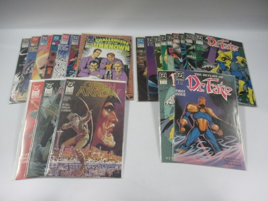 Green Arrow/Dr. Fate/Challengers of the Unknown Lot