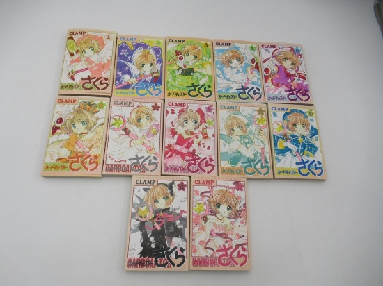Cardcaptor Sakura Vol.1-12 Comics Complete Set