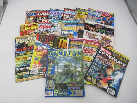 Video Game Magazine Lot (1990s/2000s)