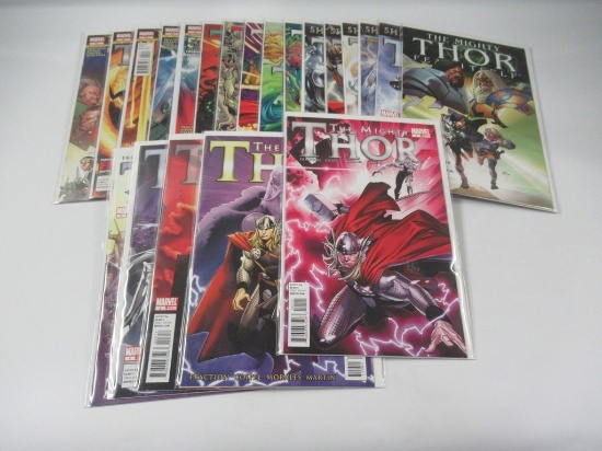 Mighty Thor #1-5/7-22 Near Run (2011)