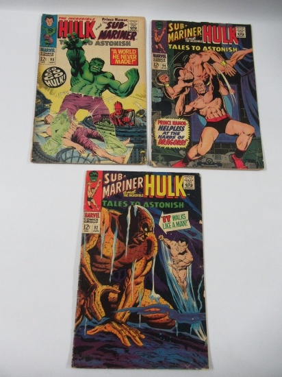 Tales to Astonish #92/94/95 Stingray/Namor/Hulk