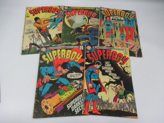 Superboy #157-161 All Neal Adams Covers! (1969)