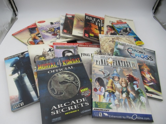 Late 1990s/Early 2000s Video Game Strategy Guides
